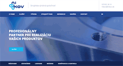 Desktop Screenshot of nikov.sk